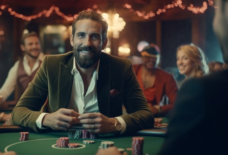 Live dealer studio with professional dealers and multi-camera feed